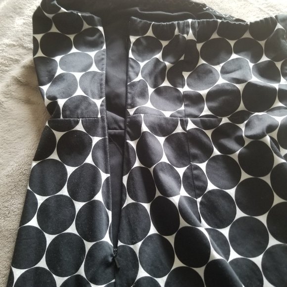 NEW - The Limited Strapless Black and White Dress - Picture 11 of 12